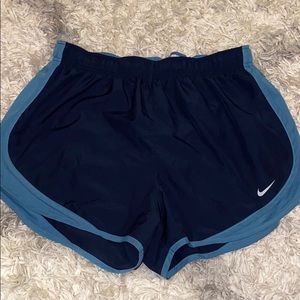 navy nike shorts
